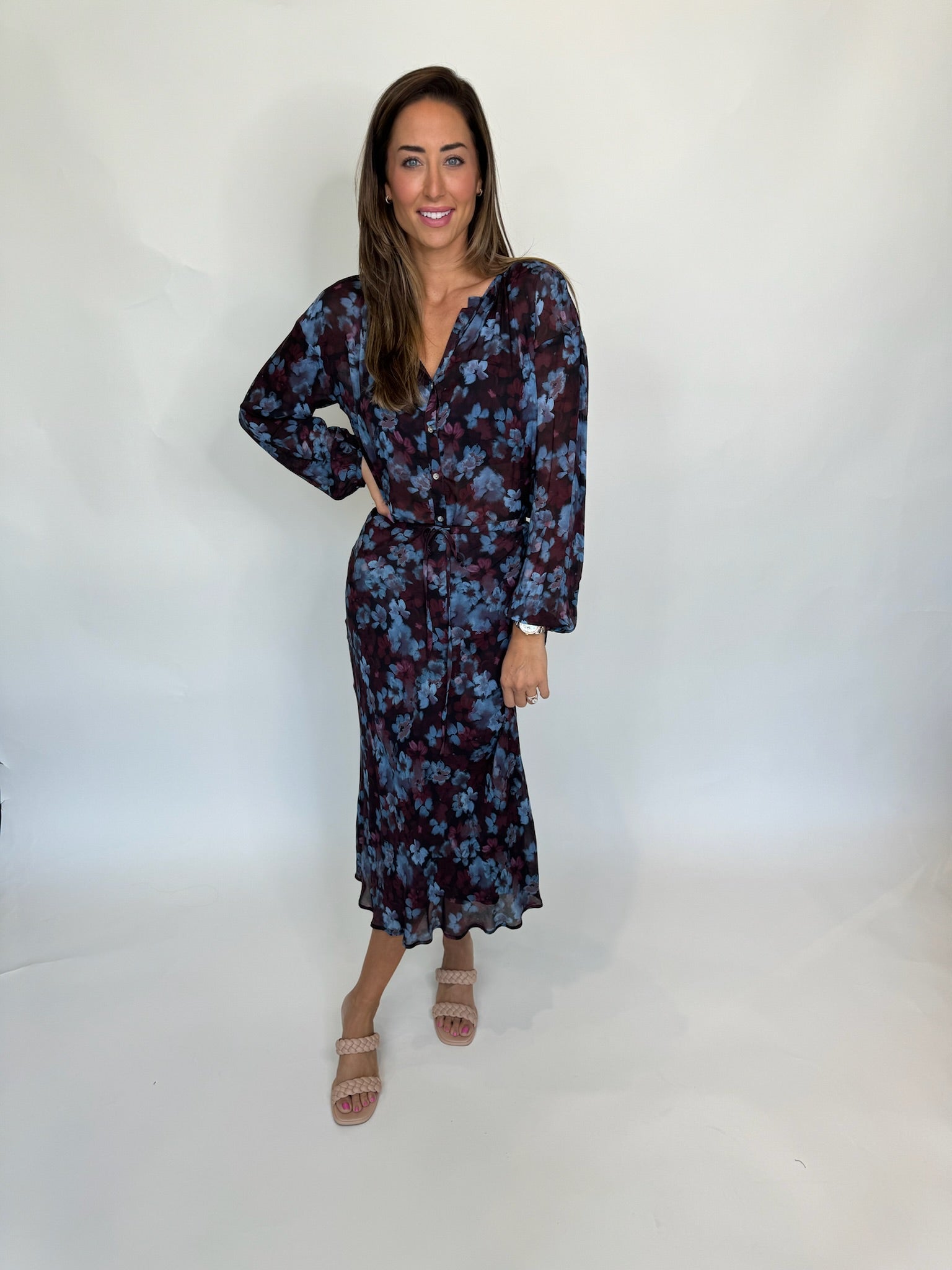 Bella Dahl Bias Midi Skirt With Tie | Vagabond Apparel Boutique