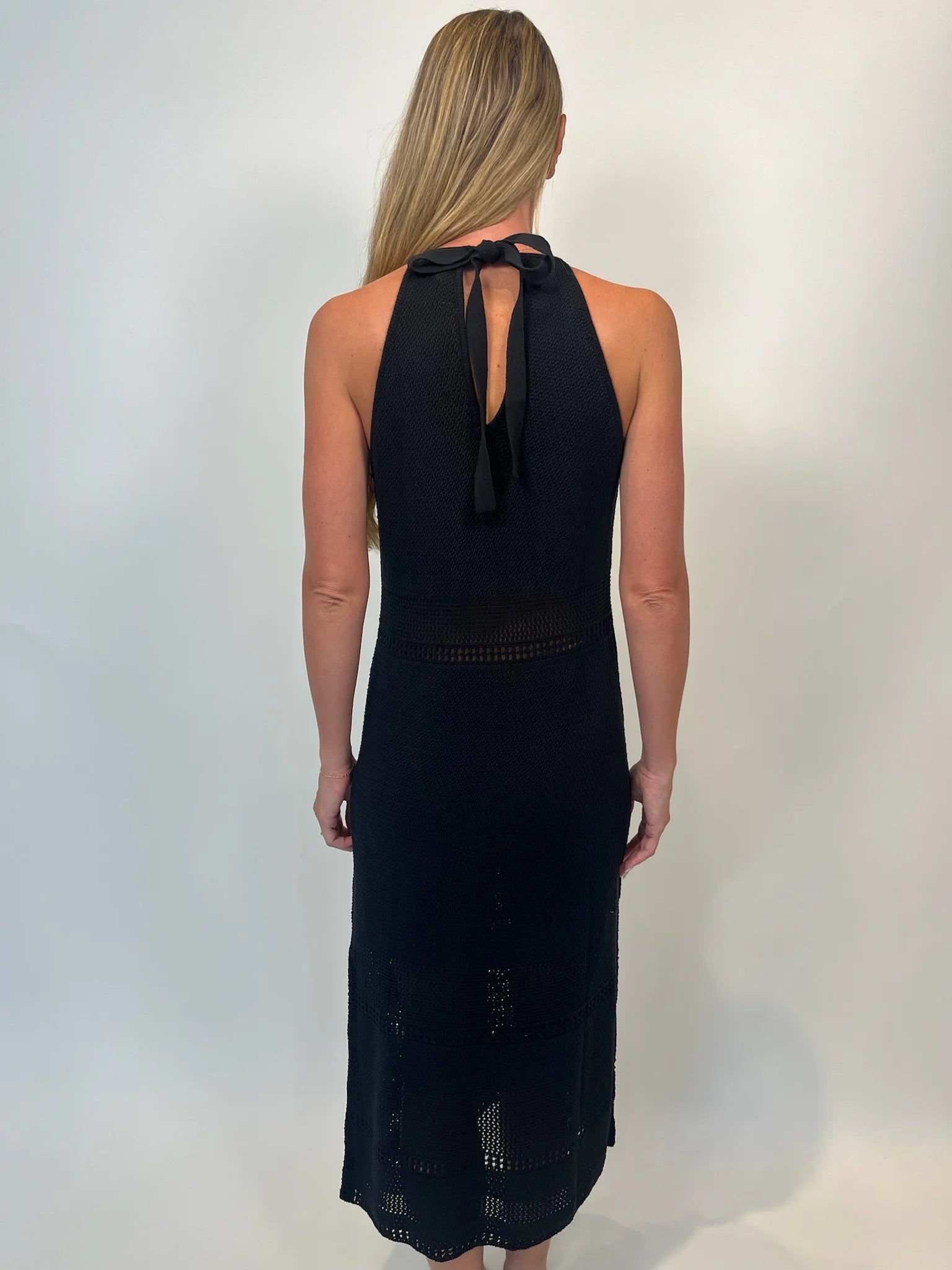 Bella Dahl | Halter Crochet Midi Dress | Vagabond | Apparel | Boutique