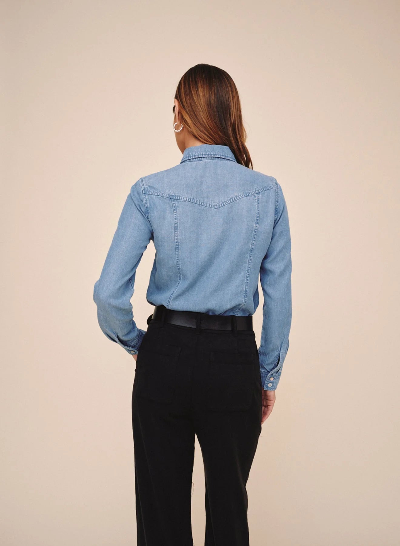Bella Dahl | Long Sleeve Seamed Shirt | Vagabond | Apparel | Boutique