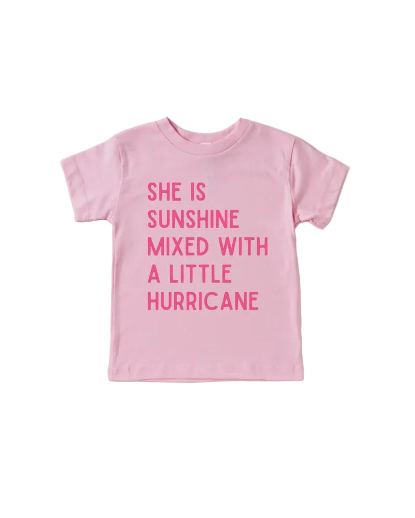 Benny & Ray| She Is Sunshine Mixed W/ Hurricane Tee | Vagabond | Apparel | Boutique
