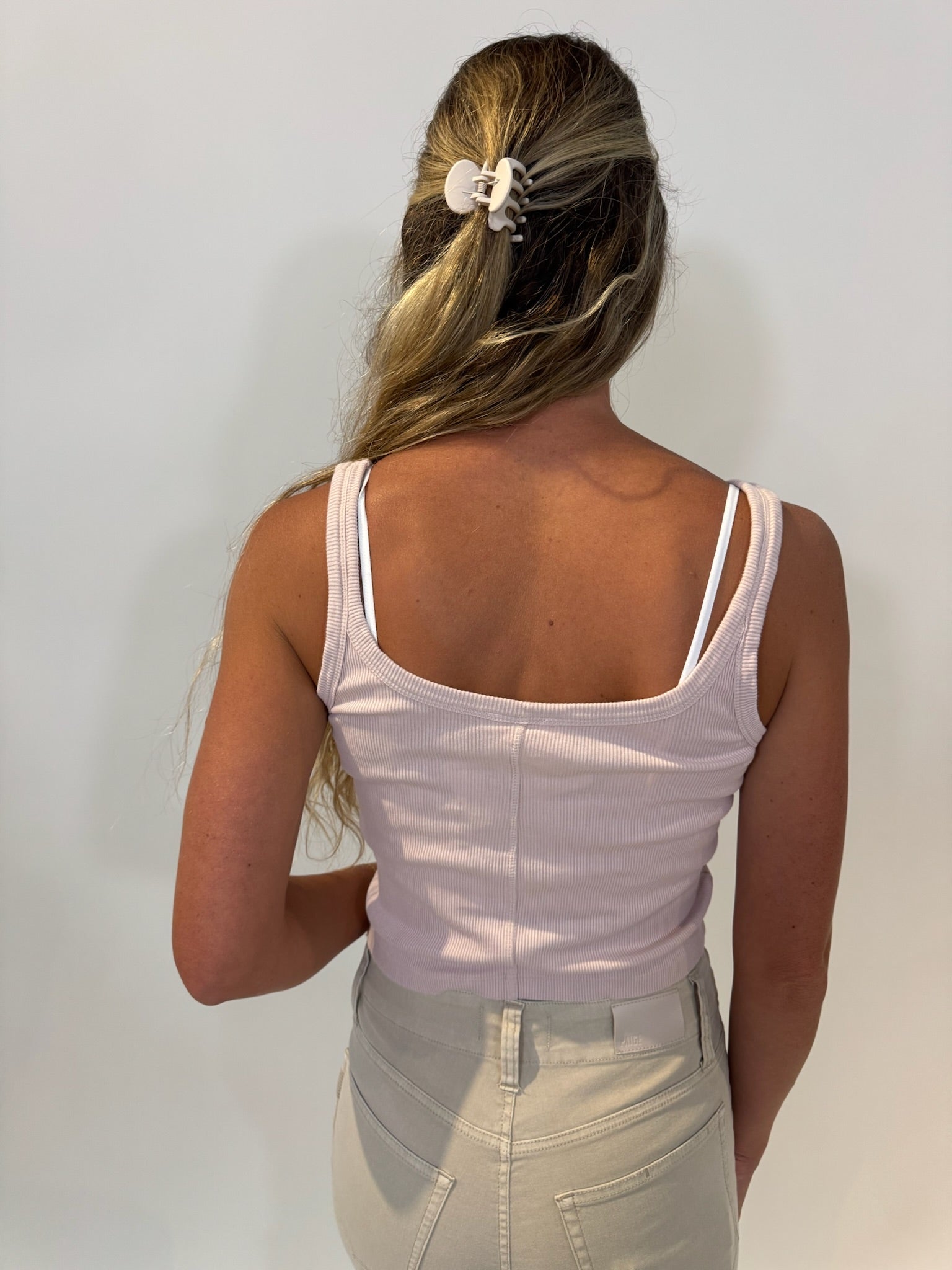 Bobi | Crop Fitted Tank | Vagabond | Apparel | Boutique