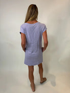 Bobi | Short Sleeve Raglan Dress | Light Lilac | Vagabond | Apparel | Boutique