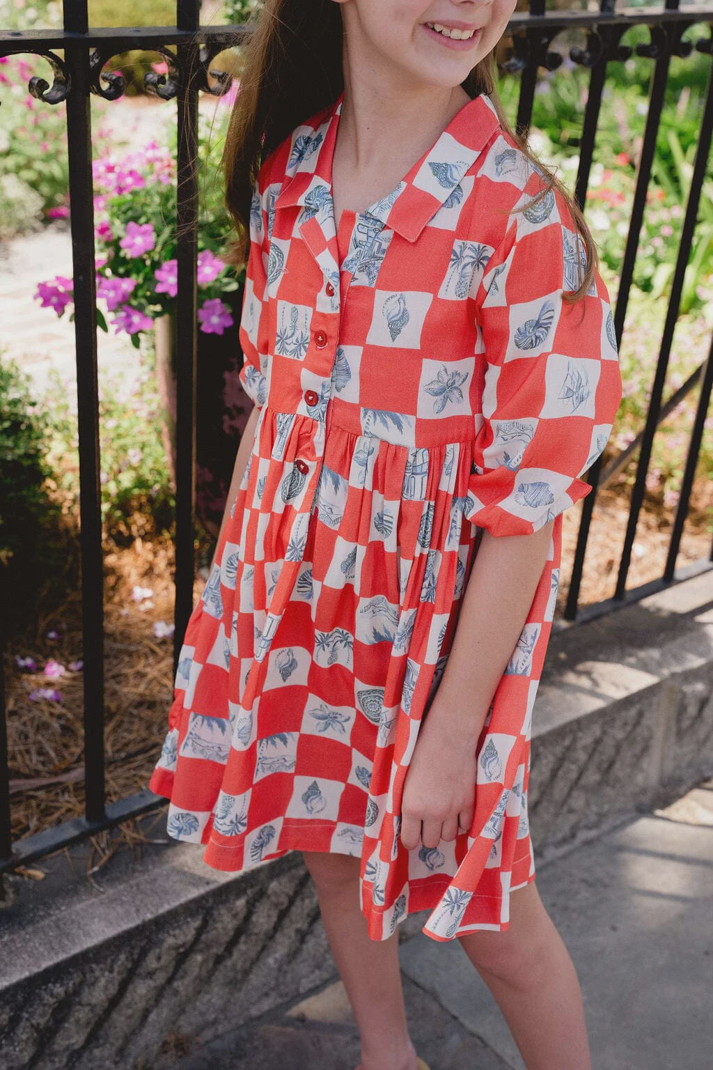Briton Court | Kid Rachel Dress Nantucket | Vagabond | Apparel | Boutique