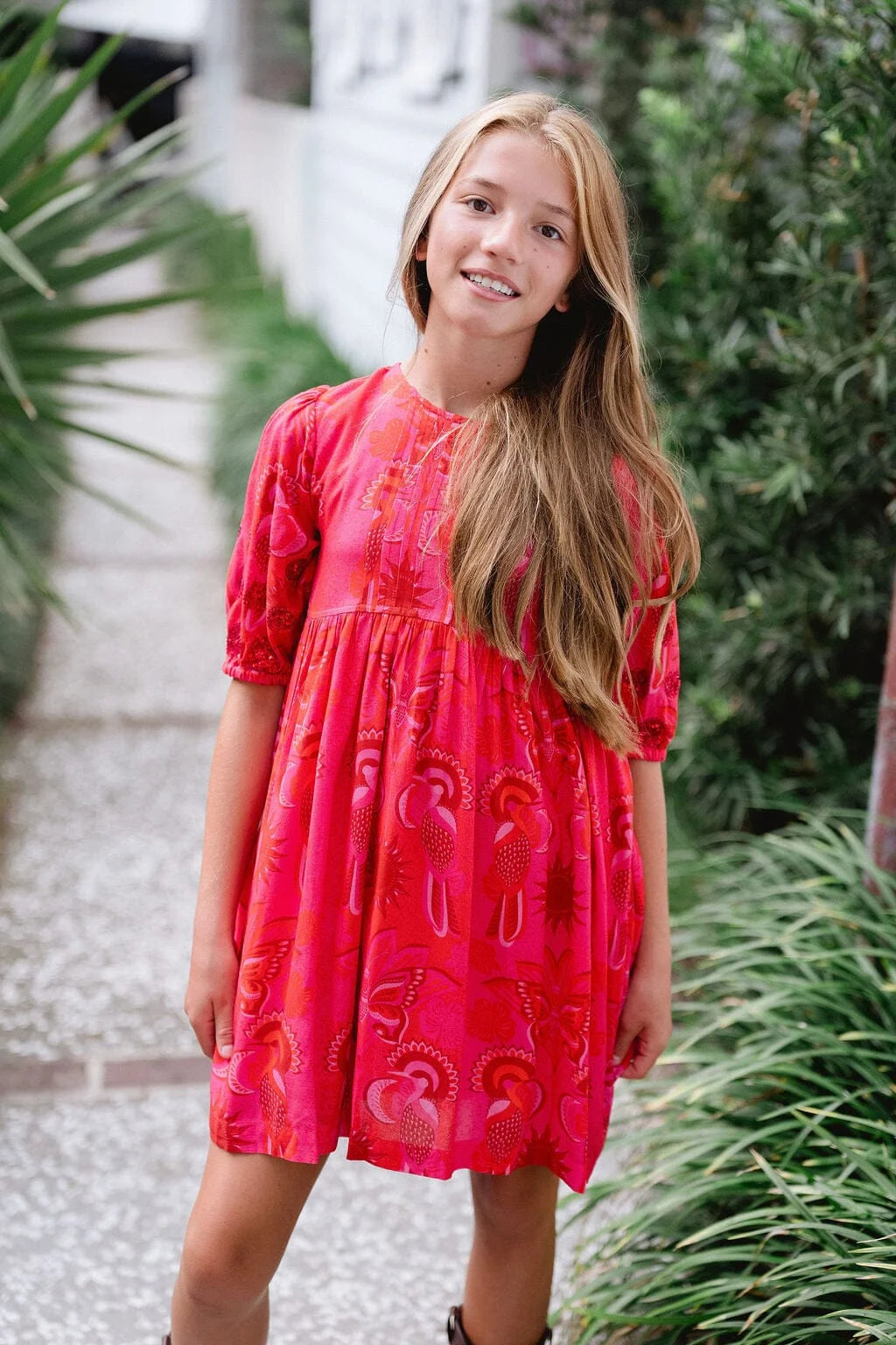 Briton Court | Kid | Eva Dress | Front | Vagabond | Apparel | Boutique