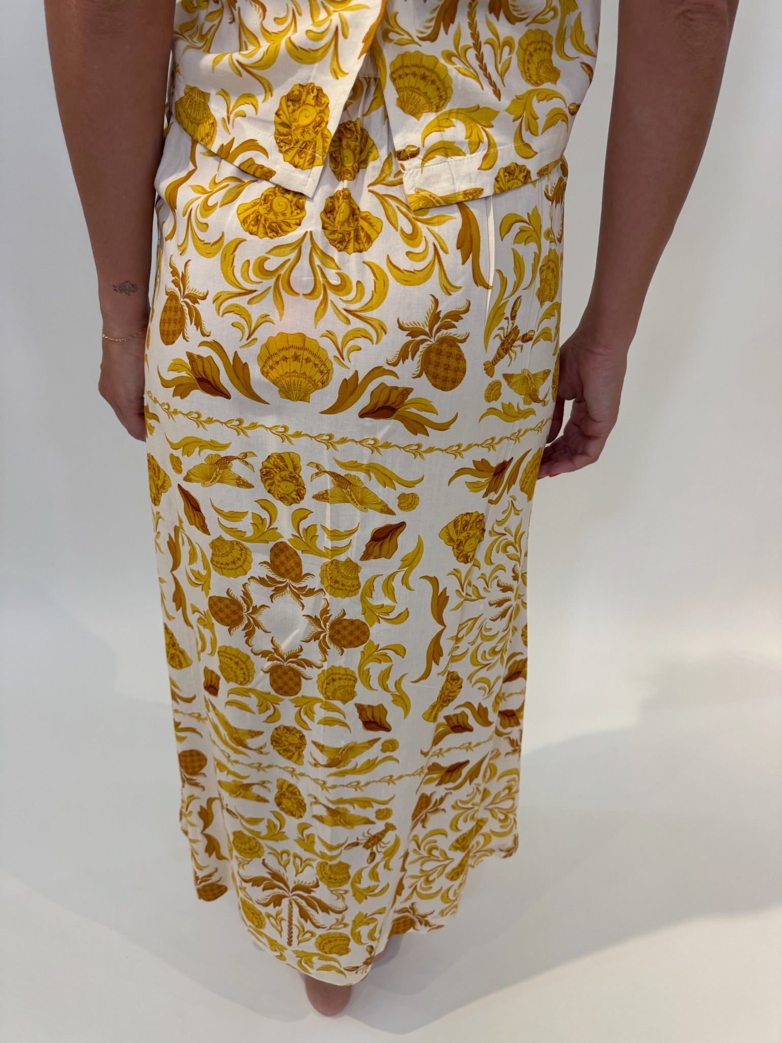 Briton Court | Tiffany Skirt Orange | Vagabond | Apparel | Boutique