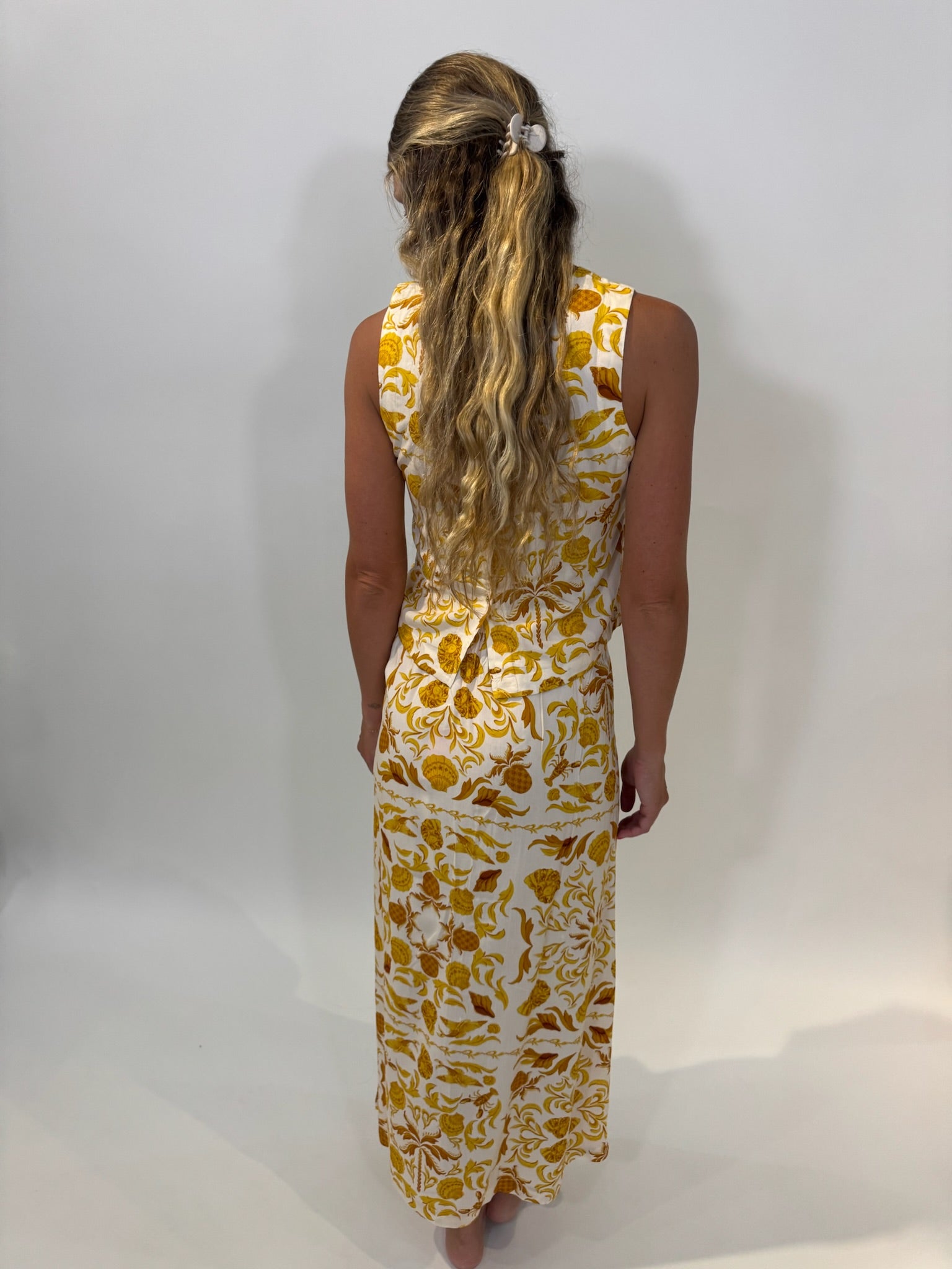Briton Court | Tiffany Skirt Orange | Vagabond | Apparel | Boutique
