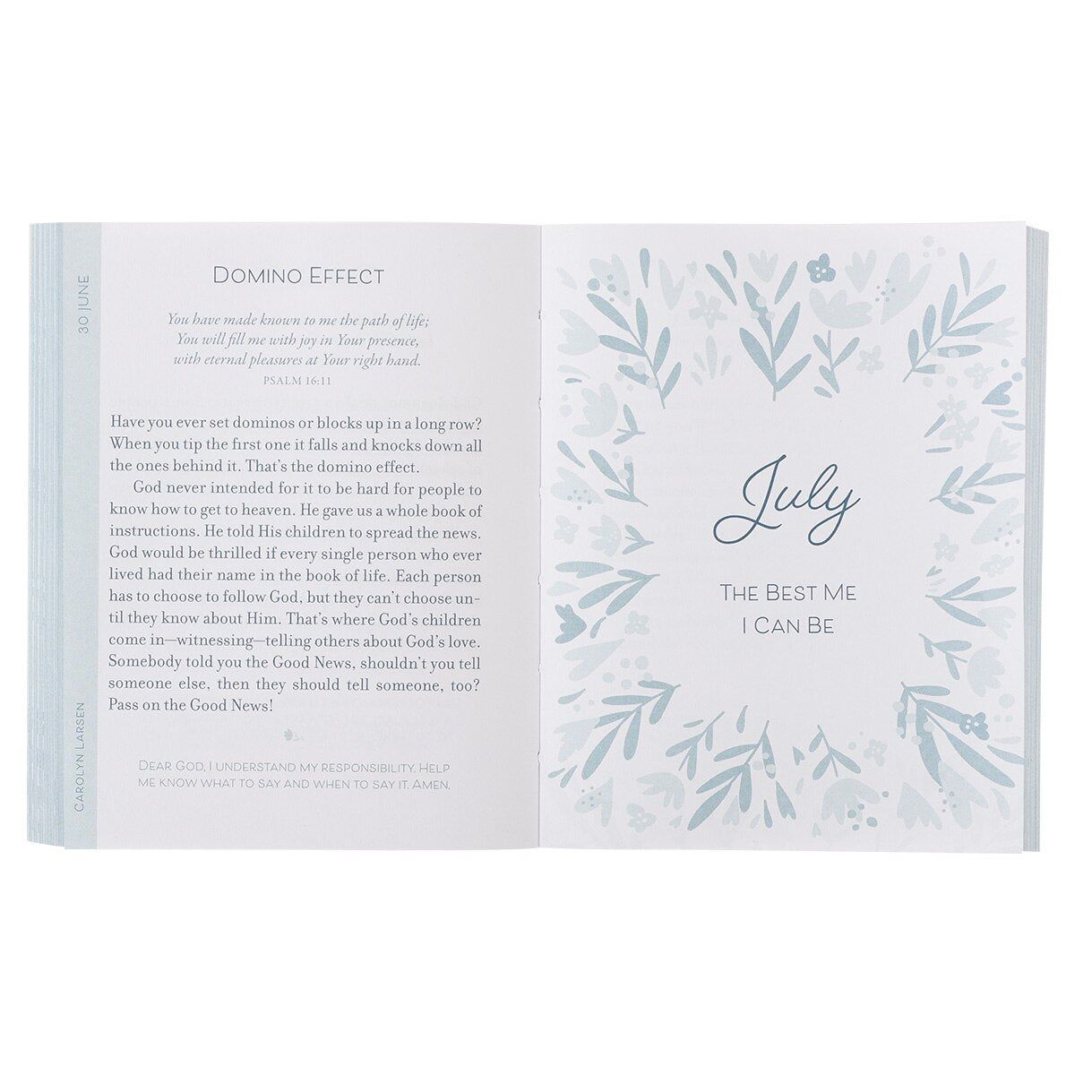 Christian Art Gift | One Minute Devotions For Girls Softcover | Open | Vagabond | Apparel | Boutique