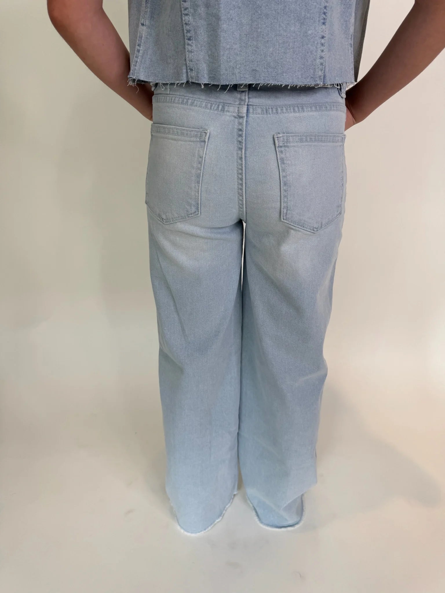 DL1961 | Girl | Lily | Wideleg | Poolside | Back Body| Vagabond | Apparel | Boutique