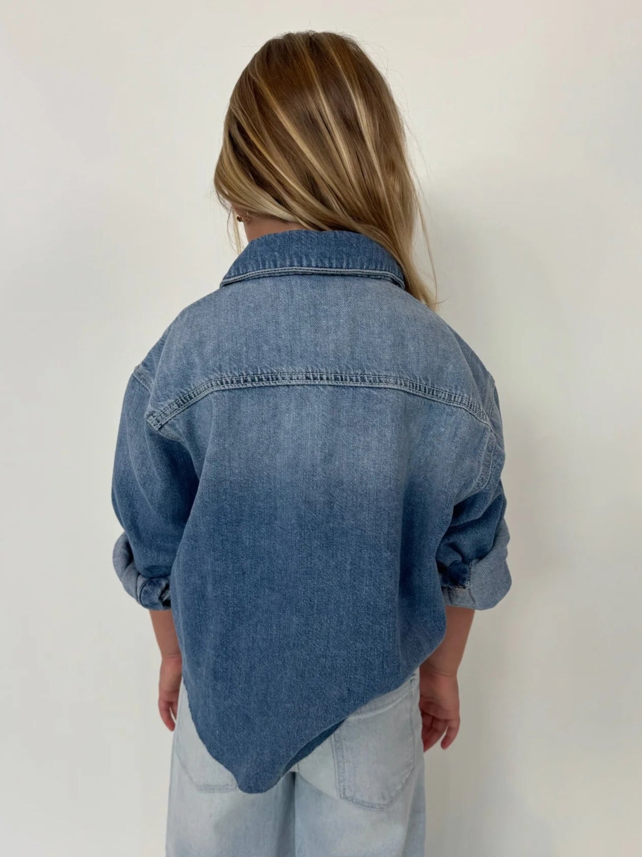 DL1961 | Olivia Shirt | River | Vagabond | Apparel | Boutique