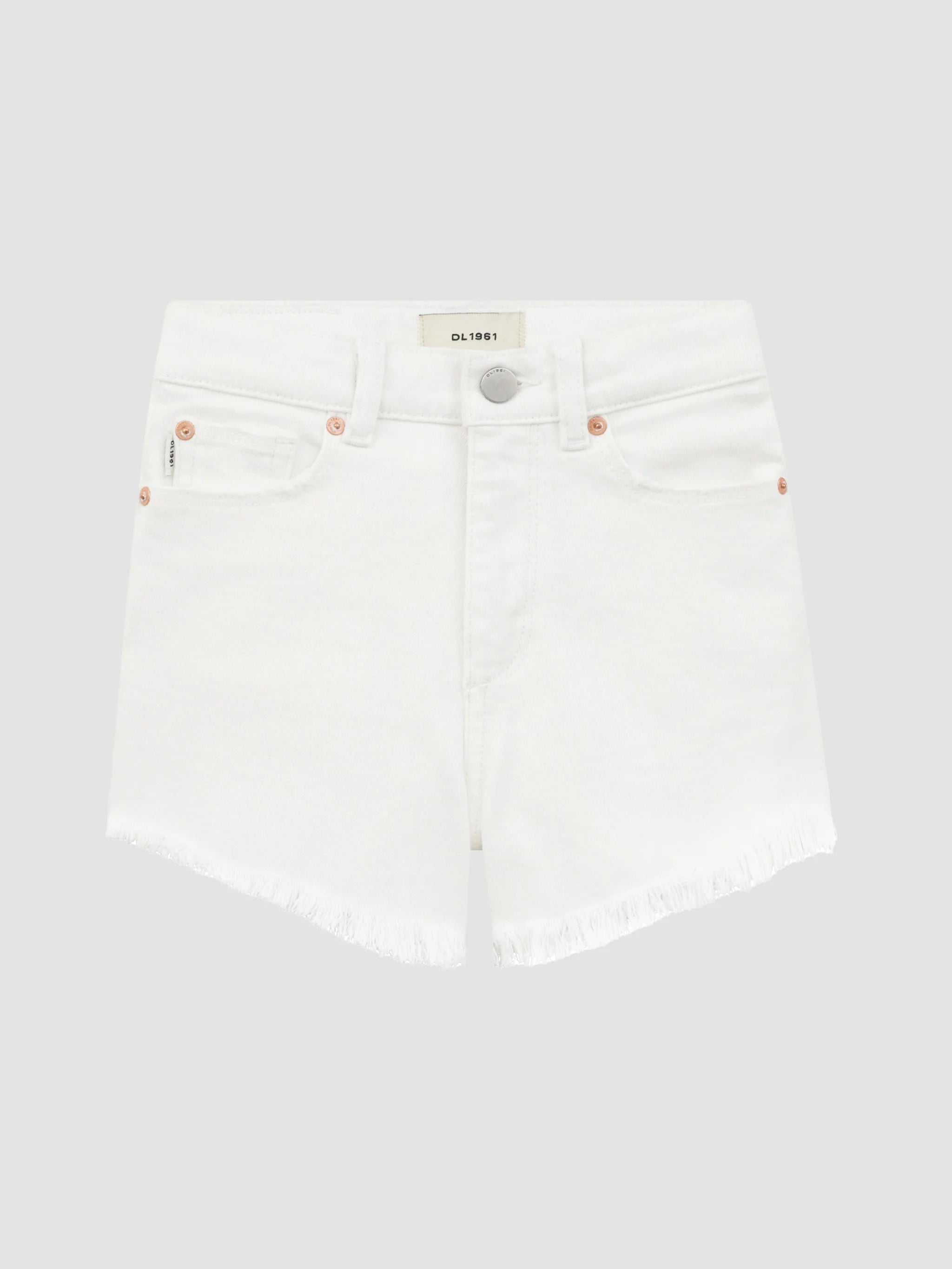 DL1961 | Toddler | Lucy | Short | White | Vagabond | Apparel | Boutique