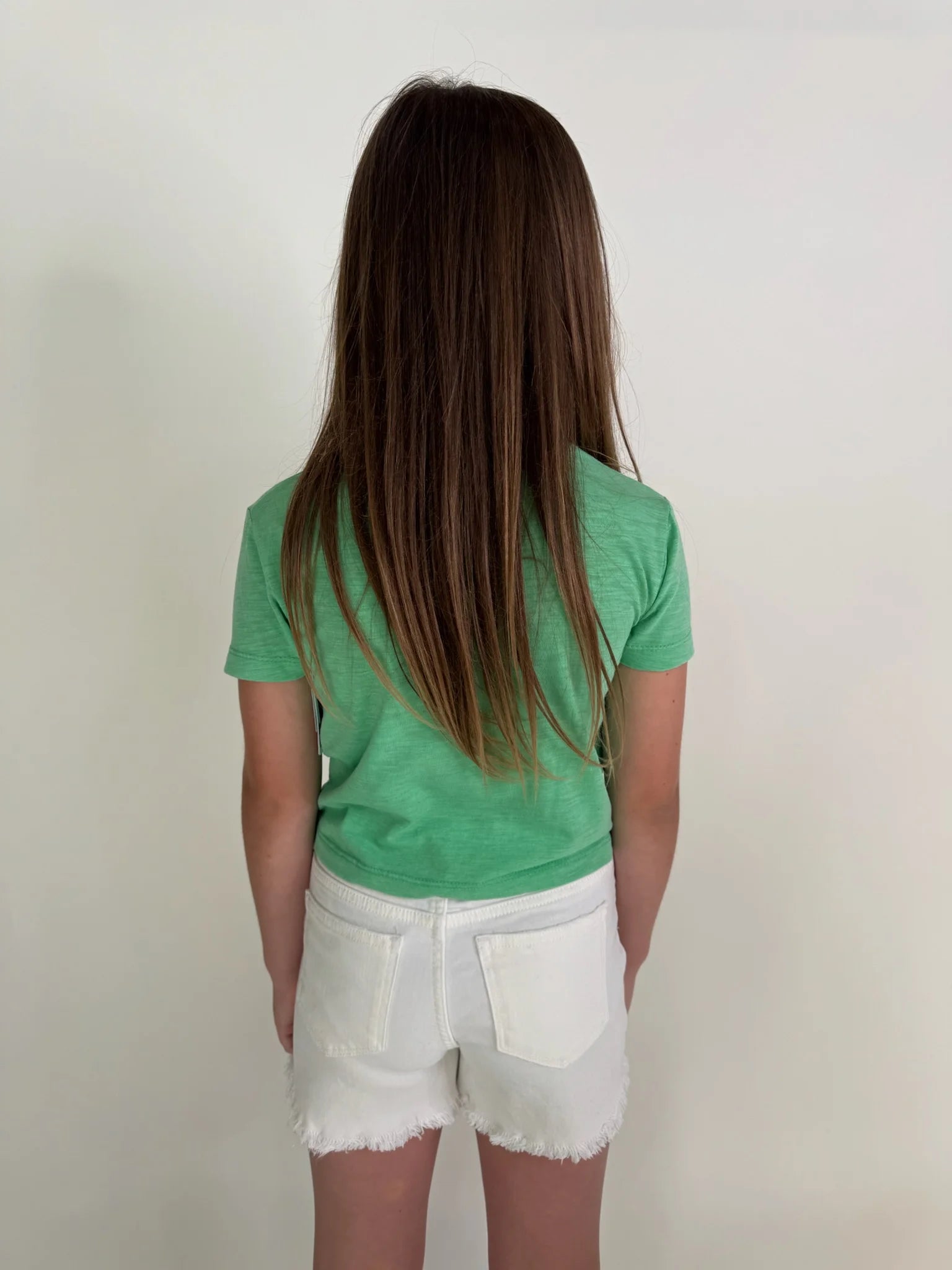 DL1961 | Toddler | Lucy | Short | White | Back | Vagabond | Apparel | Boutique