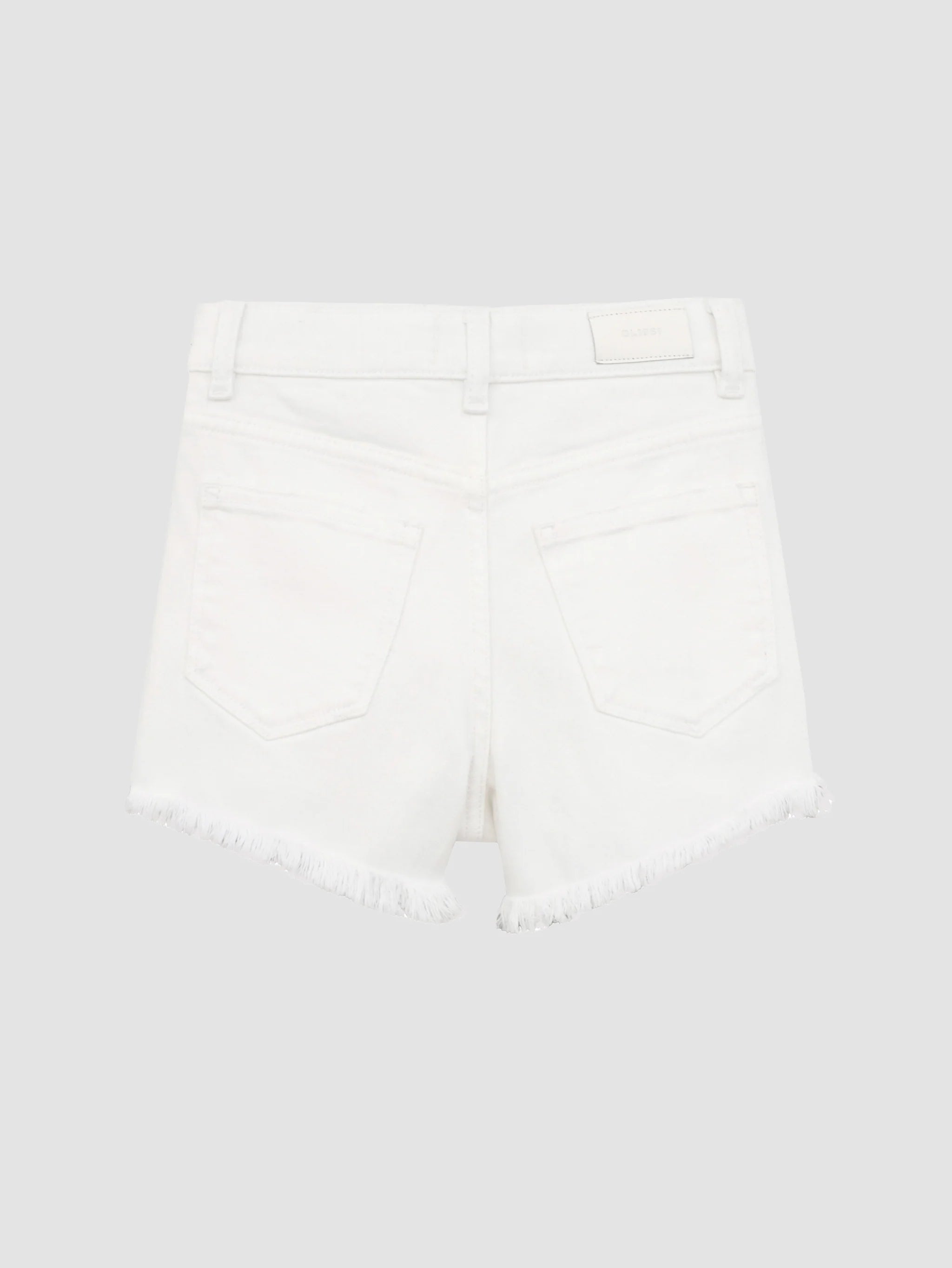 DL1961 | Toddler | Lucy | Short | White | Frayed | Vagabond | Apparel | Boutique