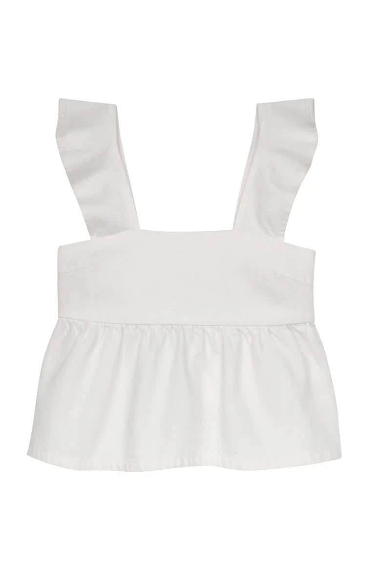 DL1961 Girl | Meredyth Top | White | Vagabond | Apparel | Boutique