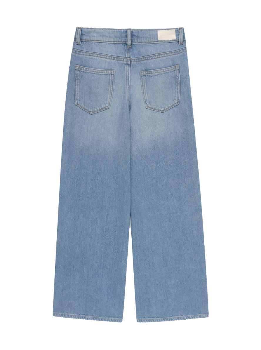 DL1961 | Girl Nini Wide Leg Low Rise Jean | Rhone | Vagabond | Apparel | Boutique
