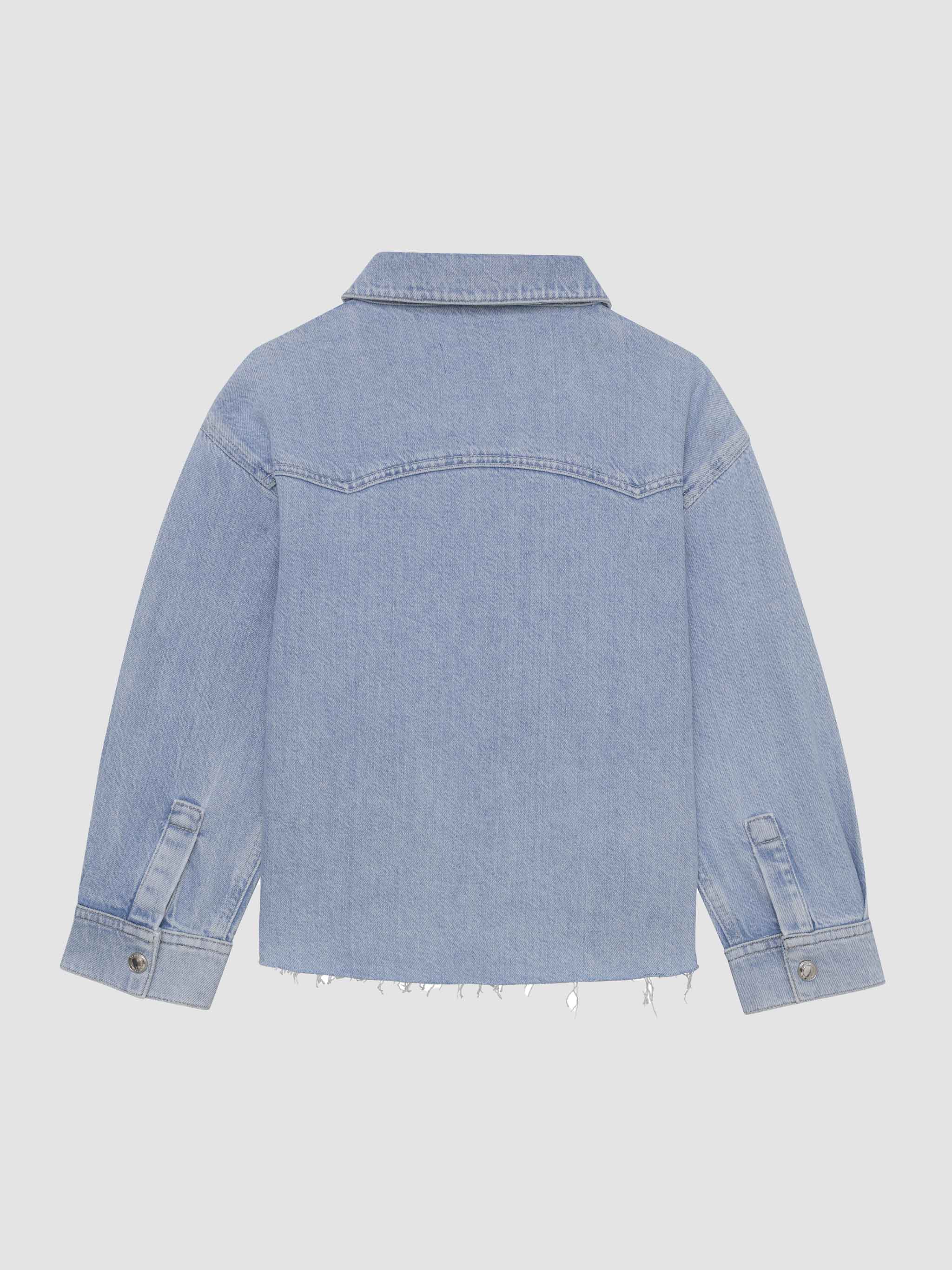 DL1961 | Girl | Olivia Shirt Lakefront | Back | Vagabond | Apparel | Boutique