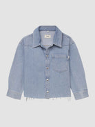 DL1961 | Girl | Olivia Shirt Lakefront | Flat | Vagabond | Apparel | Boutique