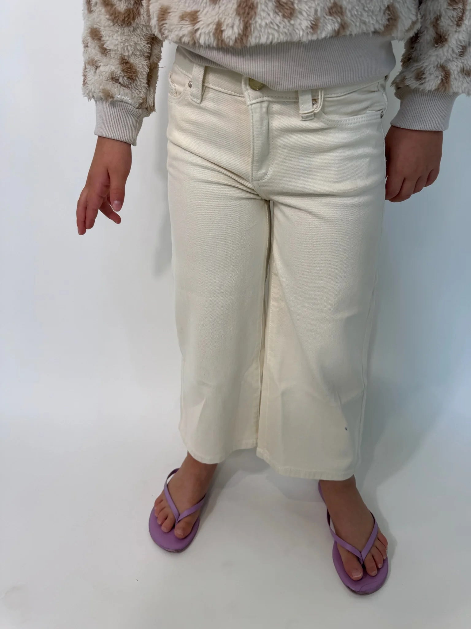 DL1961 Toddler | Lily Wide Leg Jean Manilla Model | Vagabond | Apparel | Boutique