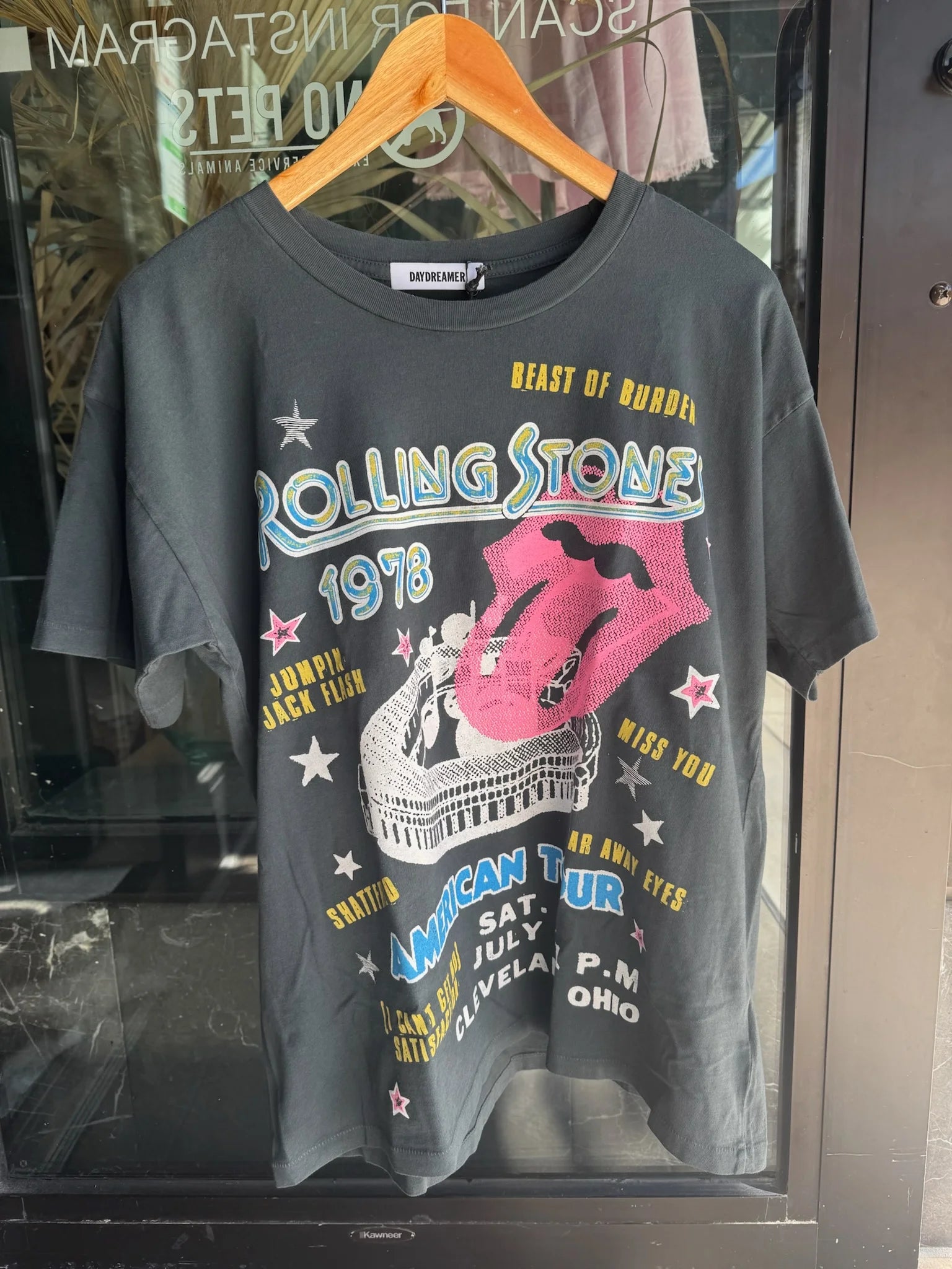 Daydreamer | Rolling Stones 1978 American Tour Merch Tee | Vagabond | Apparel | Boutique