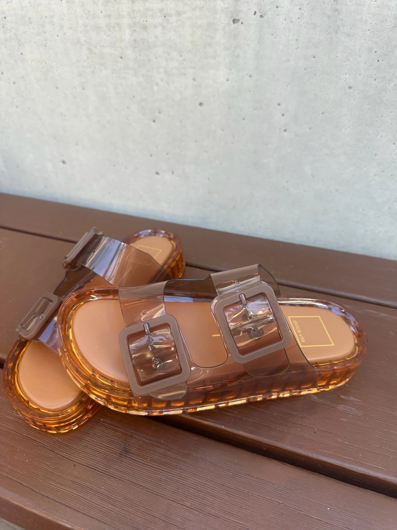 Dolce Vita | Julio Vinyl Sandal | Whisky Side | Vagabond | Apparel | Boutique