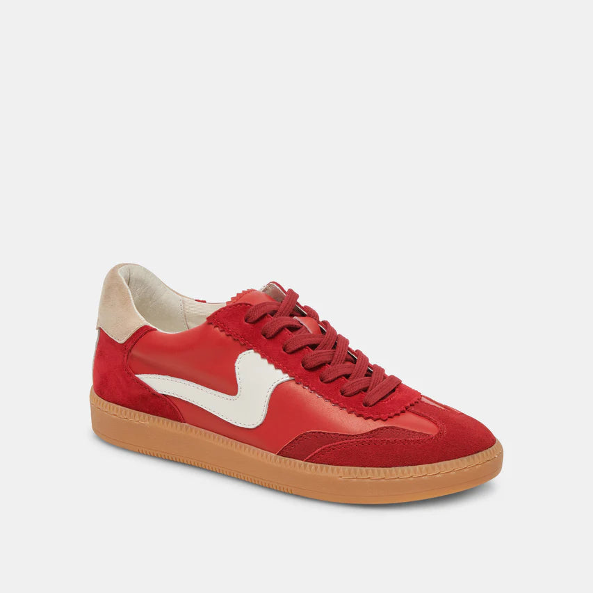 Dolce Vita | Notice Sneaker | Crimson Suede | Vagabond | Apparel | Boutique