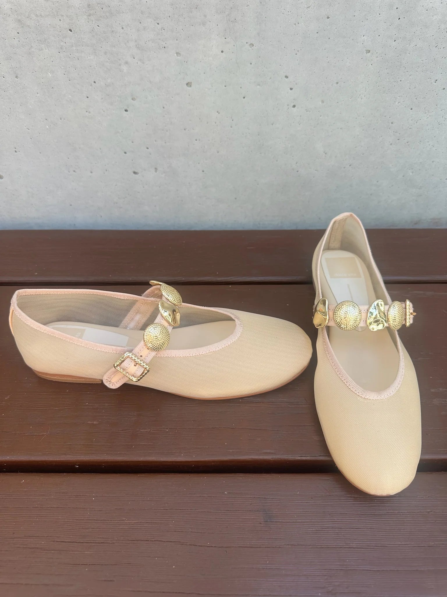 Dolce Vita | Relan Mesh Ballet Flats | Side | Vagabond | Apparel | Boutique