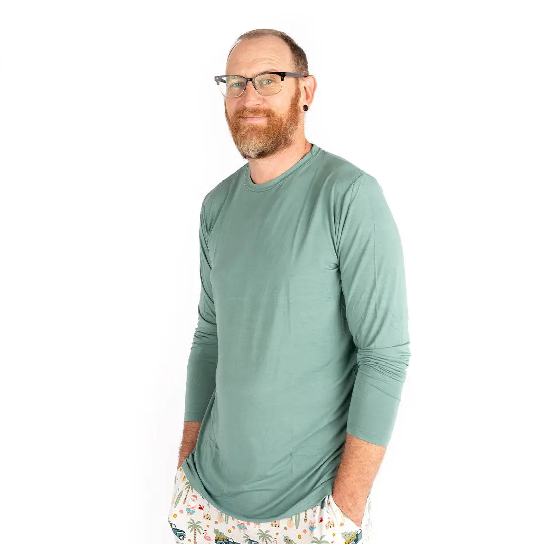 Emerson & Friends | Adult Bamboo Long Sleeve Shirt | Vagabond | Apparel | Boutique