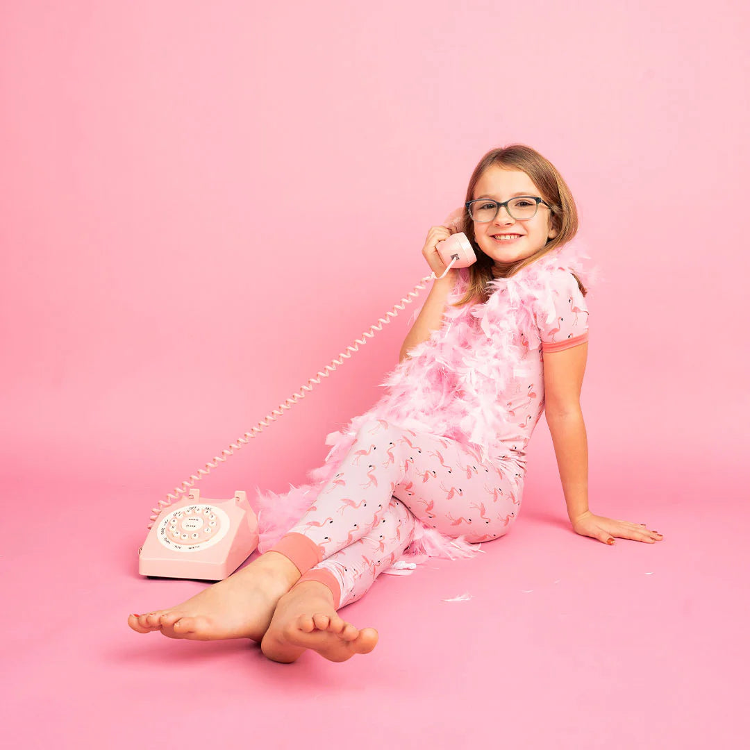 Emerson & Friends Flamingo PJ Set | Vagabond Apparel Boutique