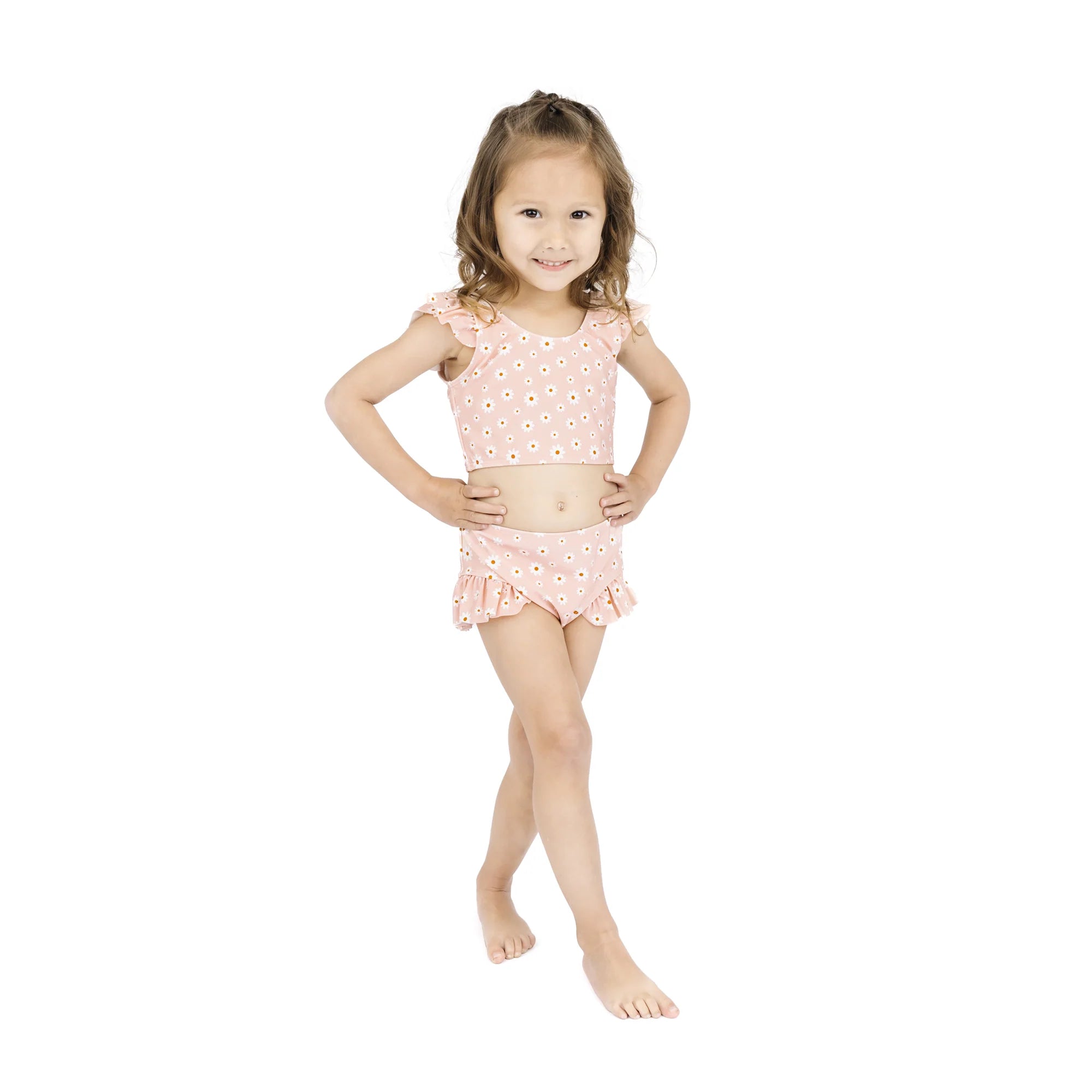 Emerson & Friends | Pink Daisy Flutter Bikini Swimsuit | Vagabond | Apparel | Boutique