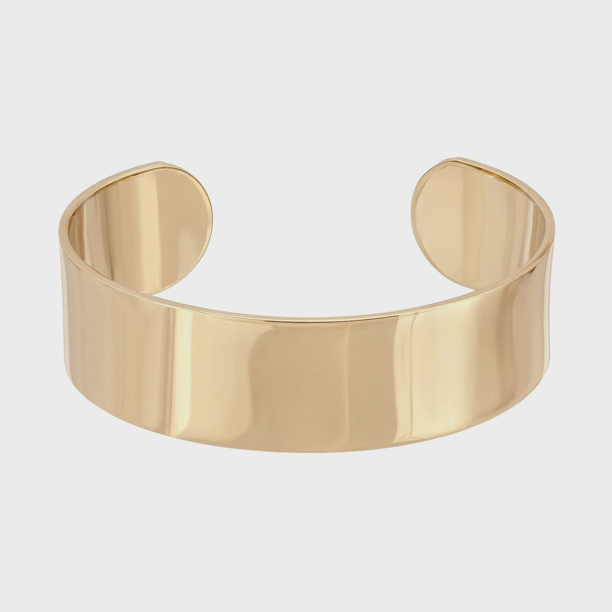 Eklexic | 3/4" Gold Cuff | Vagabond | Apparel | Boutique