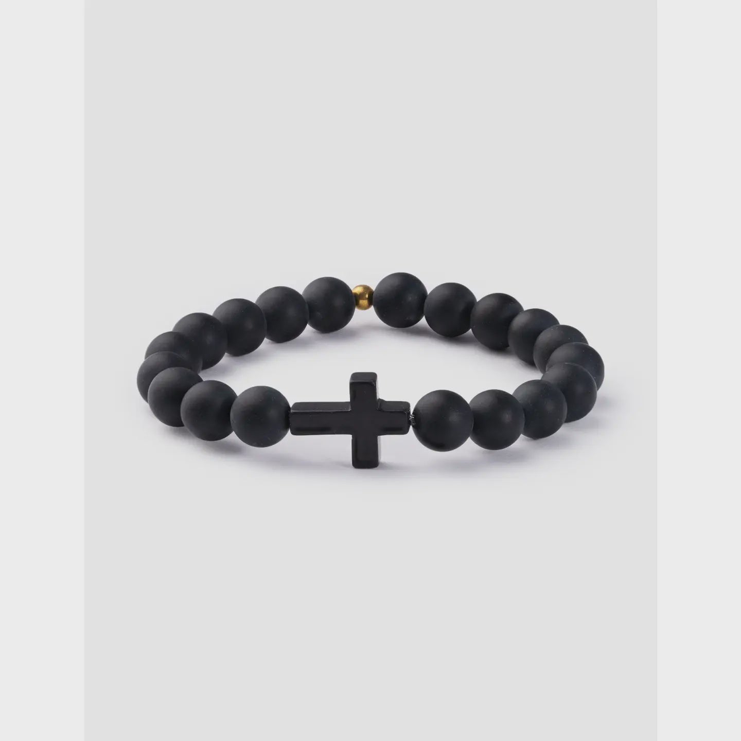 Elevated Faith | Cross Bracelet | Black | Vagabond | Apparel | Boutique