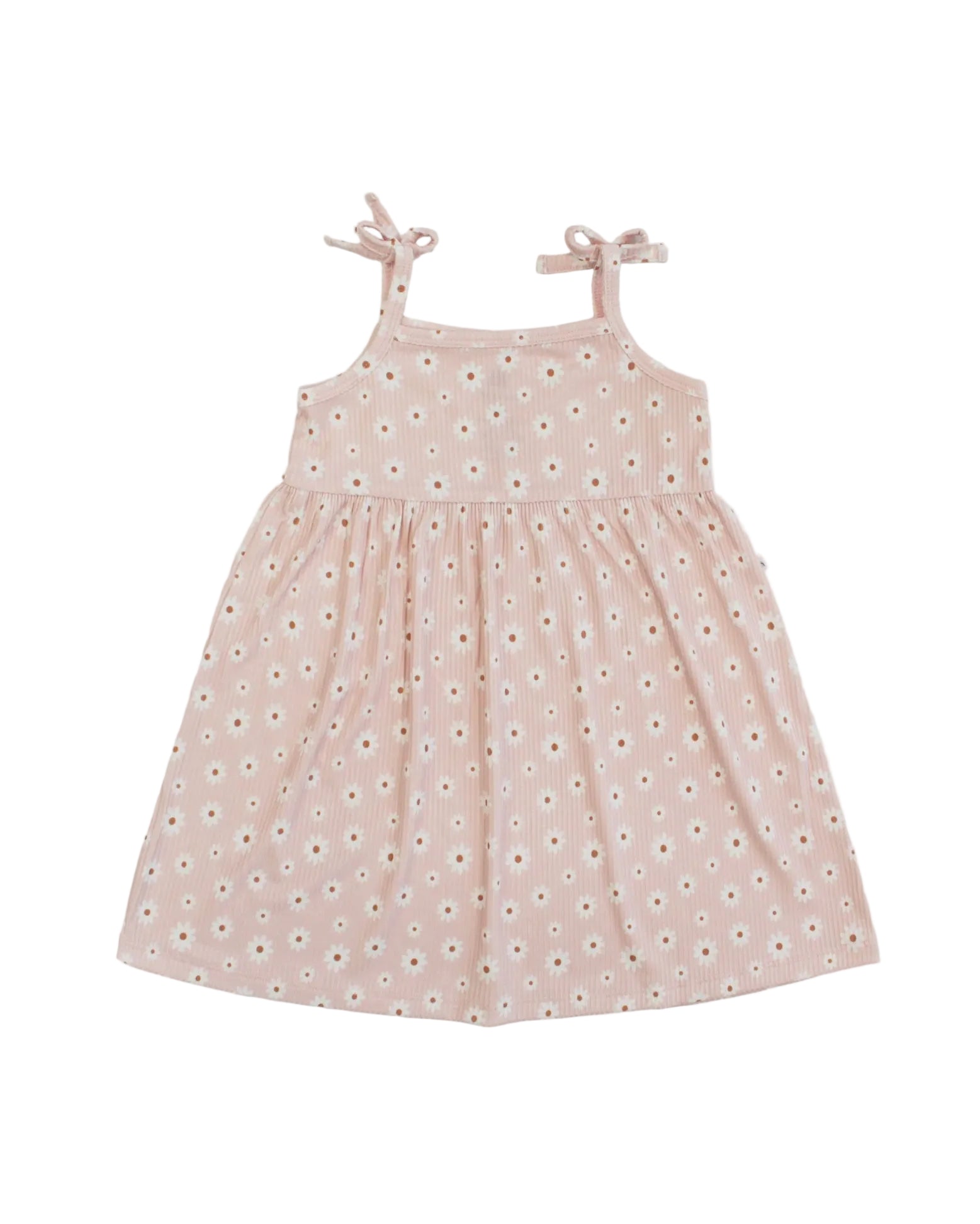Emerson & Friends | Pink Daisy Ribbed Sundress | Stock | Vagabond | Apparel | Boutique