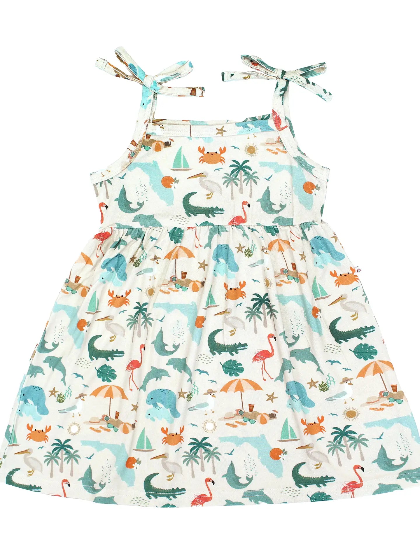 Emerson & Friends | Explore Florida Bamboo Sundress | Flat | Vagabond | Apparel | Boutique