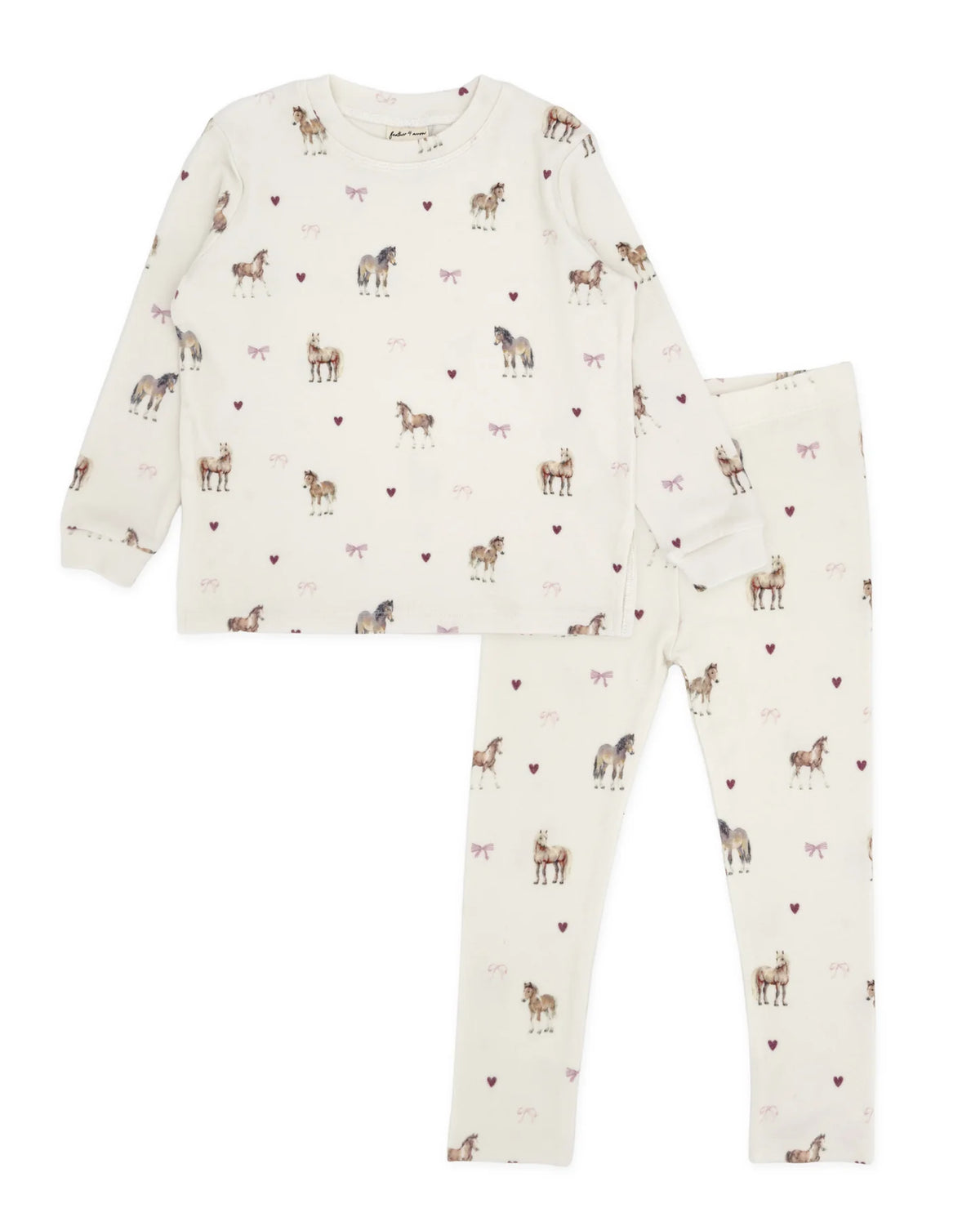 Feather 4 Arrow | Ava Horse Hacci Set | Vagabond | Apparel | Boutique