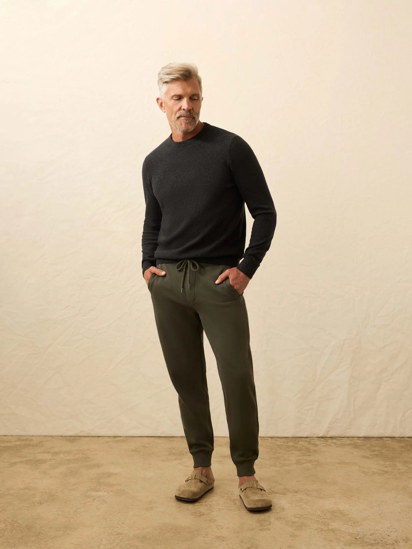 Faherty Men | High Standard Fleece Sweatpant | Vagabond | Apparel | Boutique
