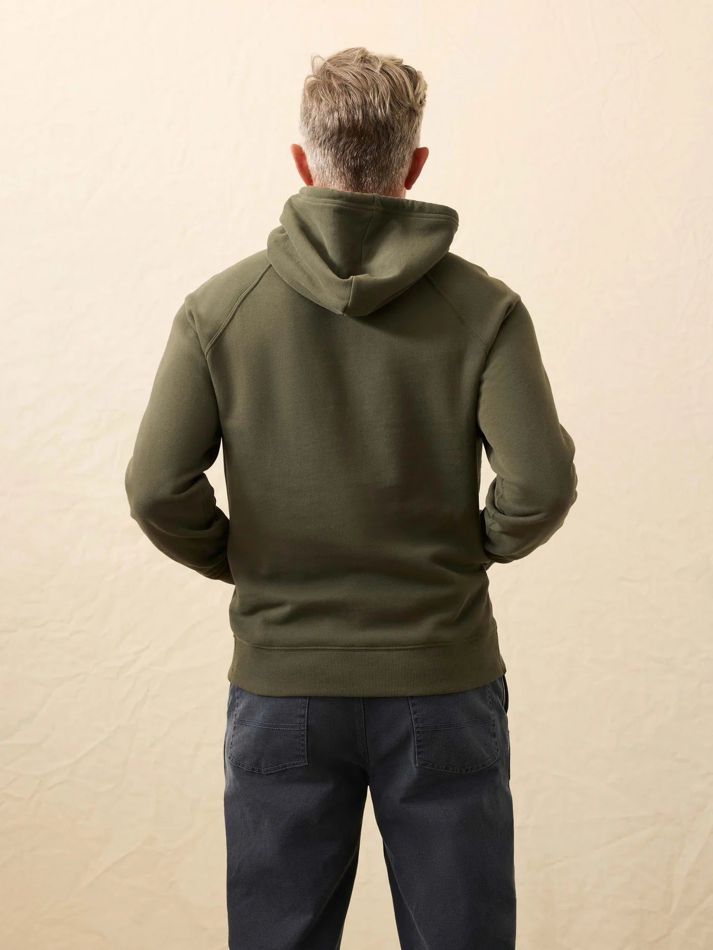 Faherty | Men High Standard Fleece Hoodie | Back | Vagabond | Apparel | Boutique