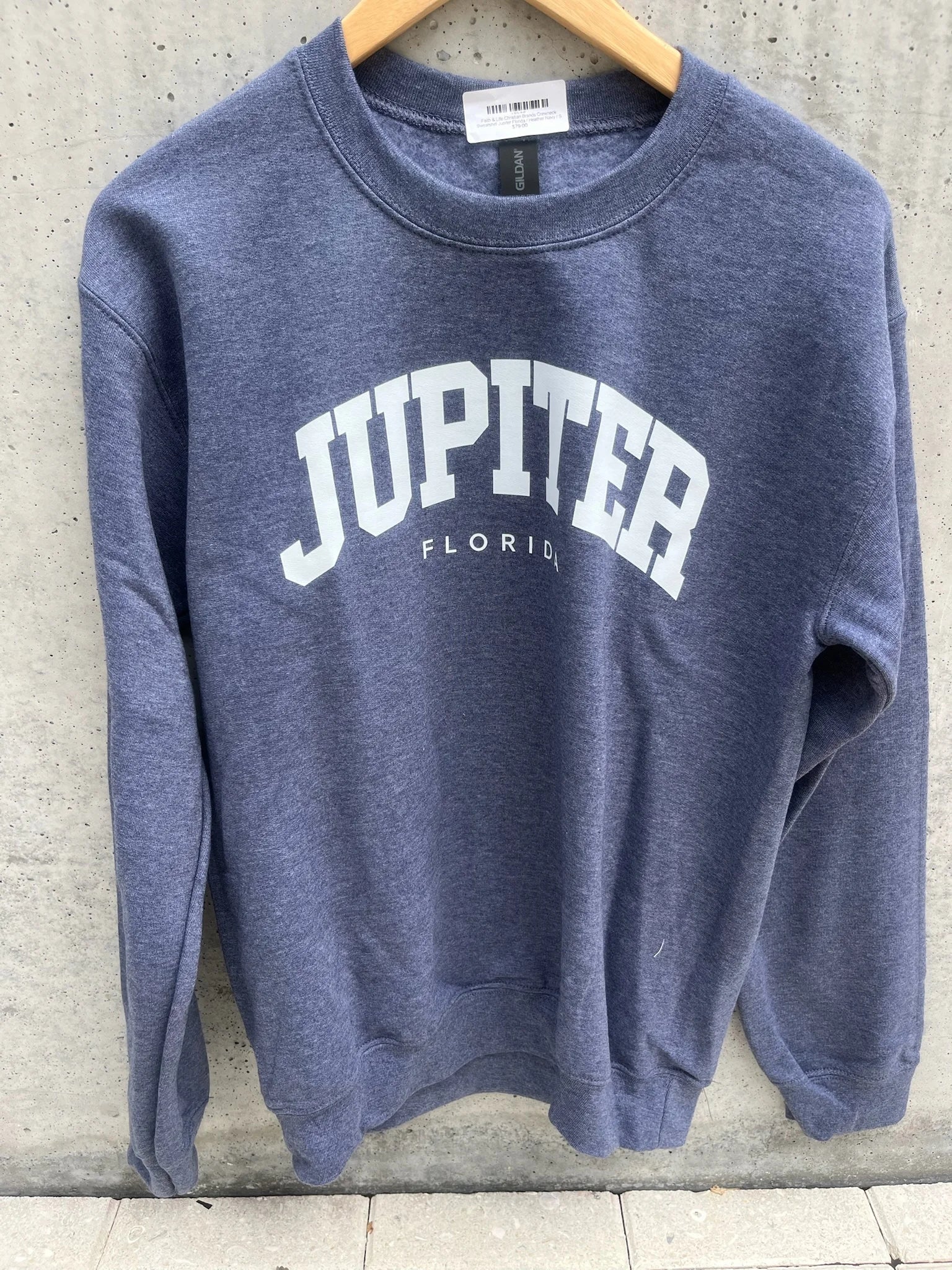 Faith & Life Christian Brands | Crewneck Sweatshirt | Jupiter Florida | Vagabond | Apparel | Boutique