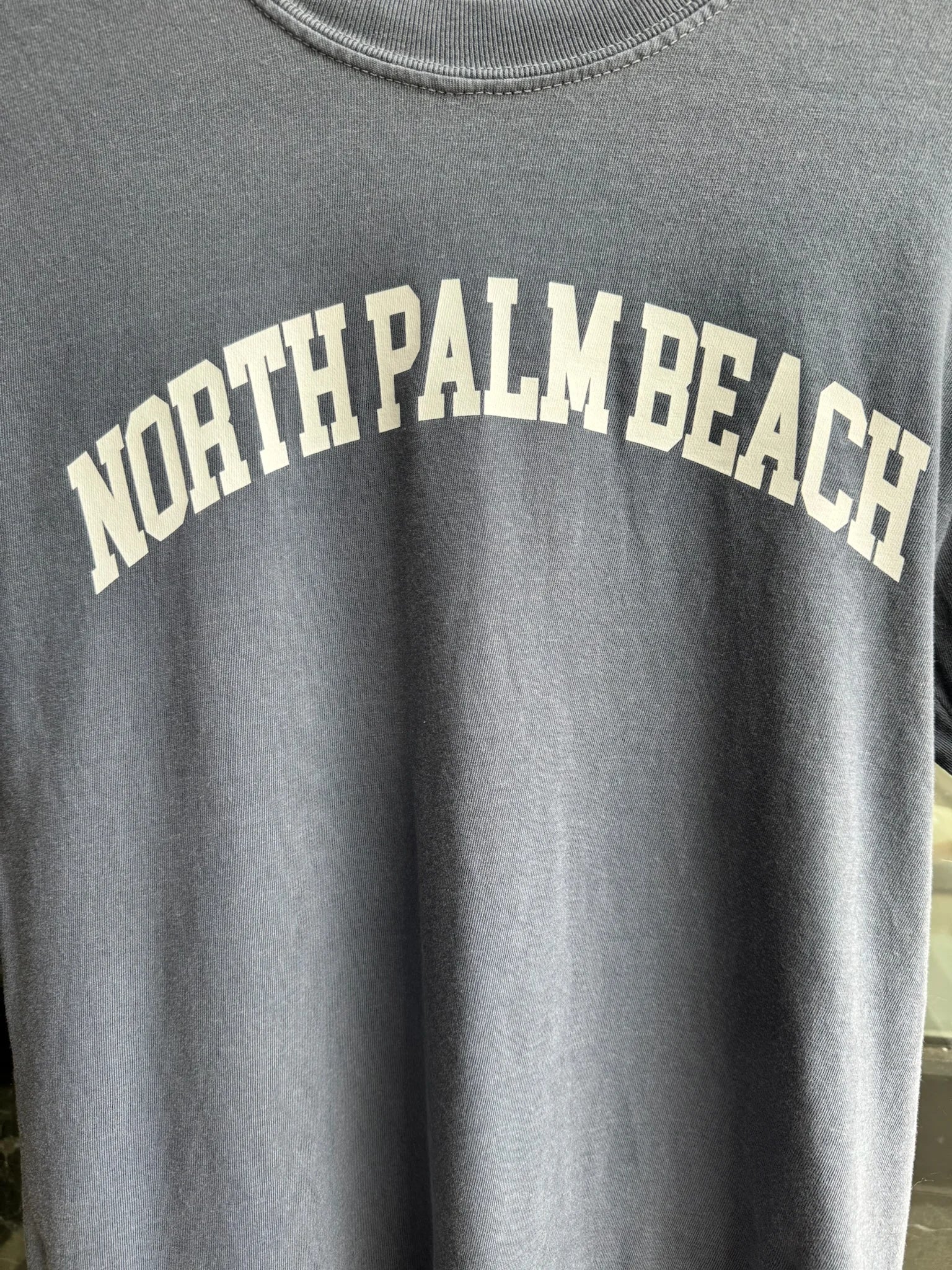 Faith & Life Christian Brands | Hometown Tee | North Palm Beach | Close Front | Vagabond | Apparel | Boutique