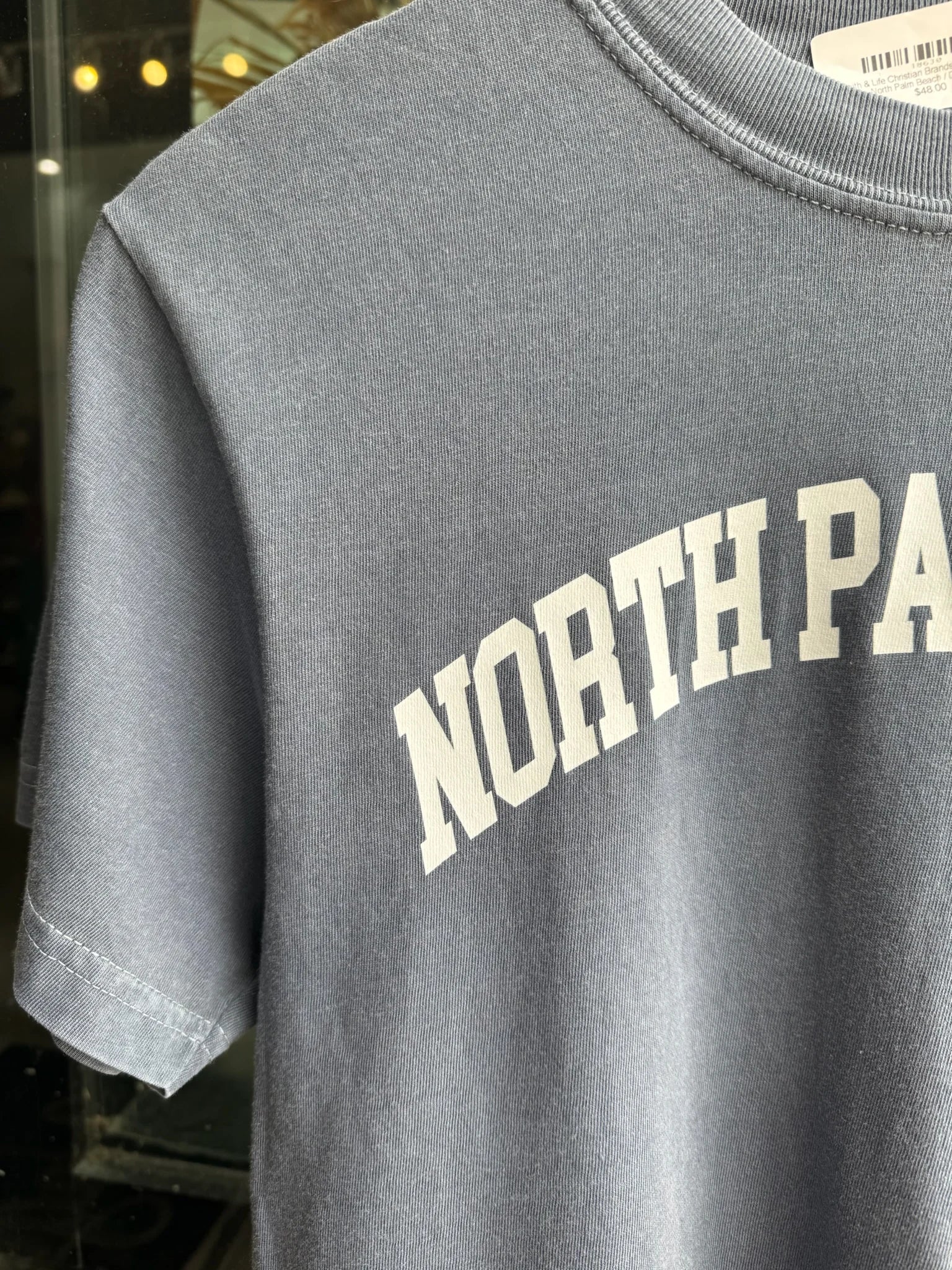 Faith & Life Christian Brands | Hometown Tee | North Palm Beach | Side | Vagabond | Apparel | Boutique