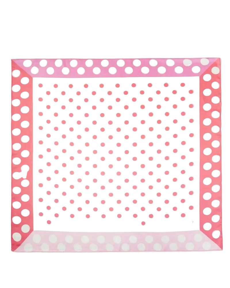 Fame | Polka Dot Square Bandana Scarf | Vagabond | Apparel | Boutique