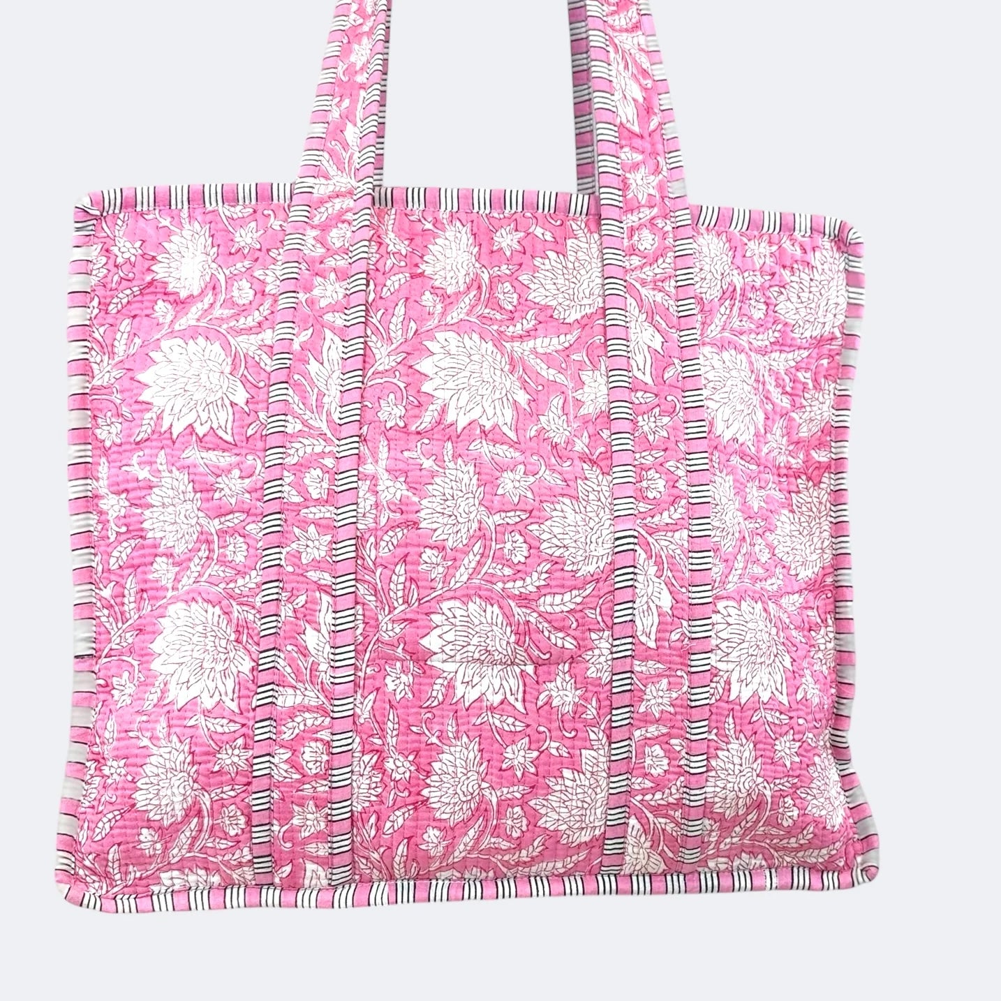 Farylina | Jane Tote | Blush Pink Floral | Vagabond | Apparel | Boutique