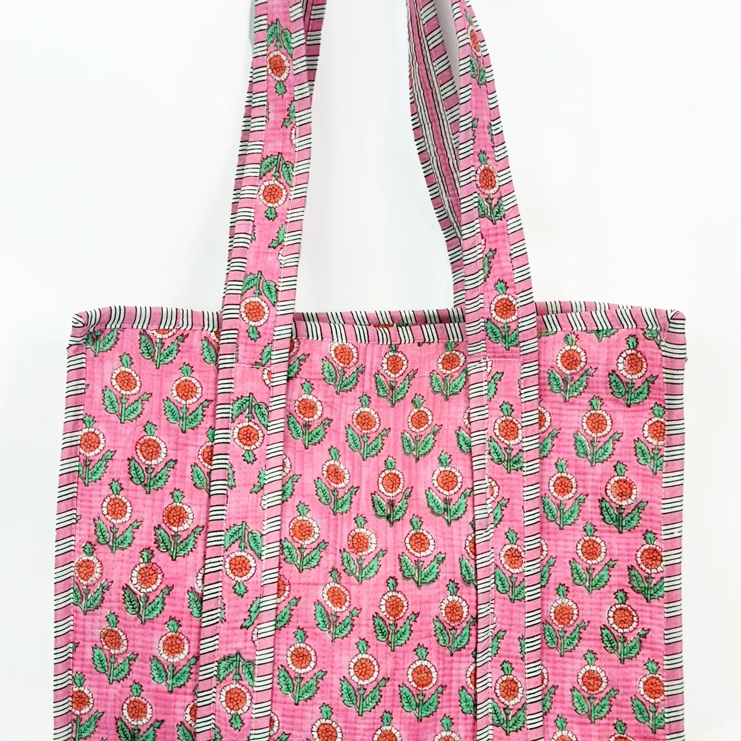 Farylina | Jane Tote | Pink Flower | Vagabond | Apparel | Boutique