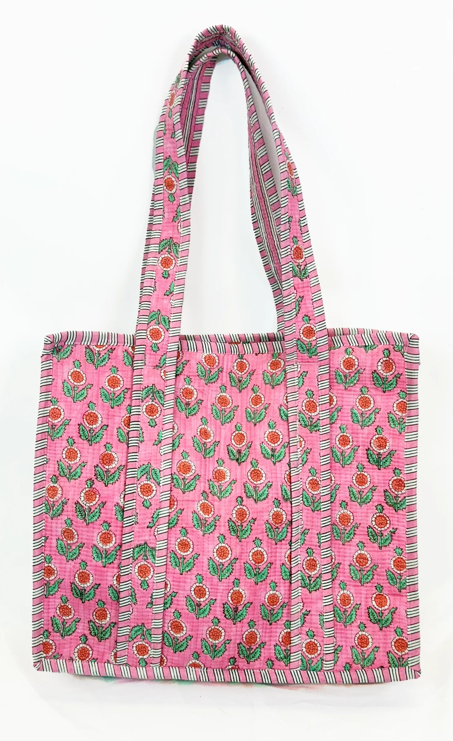 Farylina | Jane Tote | Pink Flower | Vagabond | Apparel | Boutique