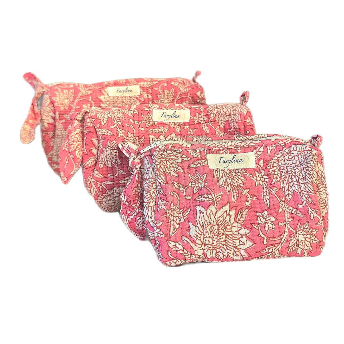 Farylina | Toiletry Set | Blush Pink Floral | Vagabond | Apparel | Boutique