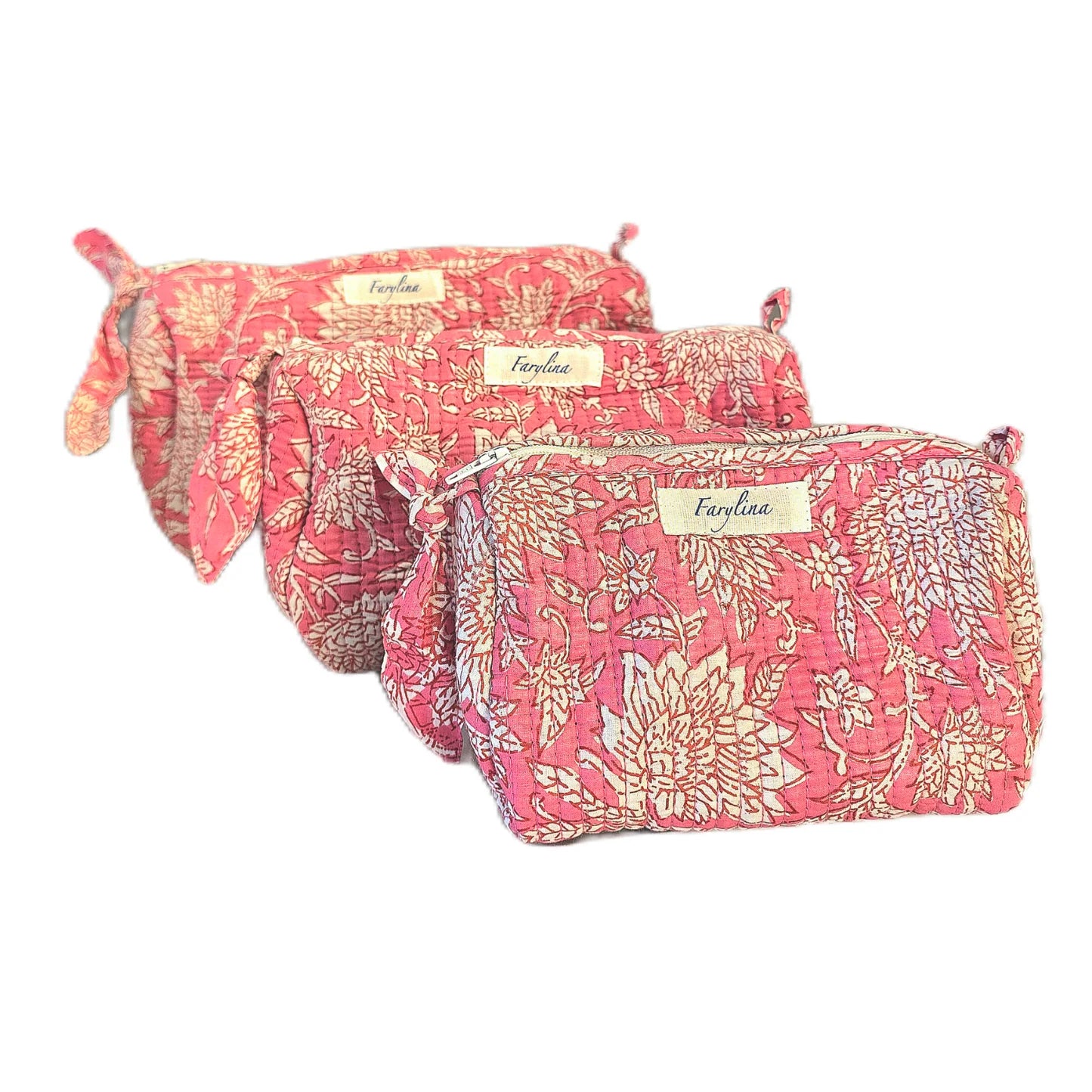 Farylina | Toiletry Set | Blush Pink Floral | Vagabond | Apparel | Boutique