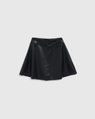 Splendid Girl Faux Leather Skirt Black | Vagabond Apparel Boutique