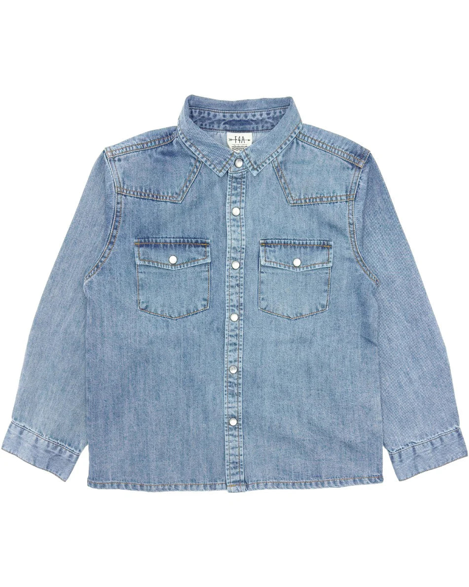 Feather 4 Arrow | Frontier Denim Shirt | Vagabond | Apparel | Boutique