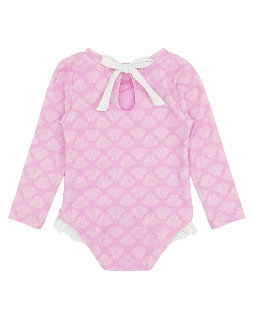 Feather 4 Arrow | Coastal Cutie Surf Suit | Pop Pink | Back | Vagabond | Apparel | Boutique