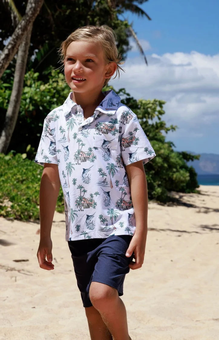 Feather 4 Arrow | Lowtide Tech Short | Navy | Vagabond | Apparel | Boutique