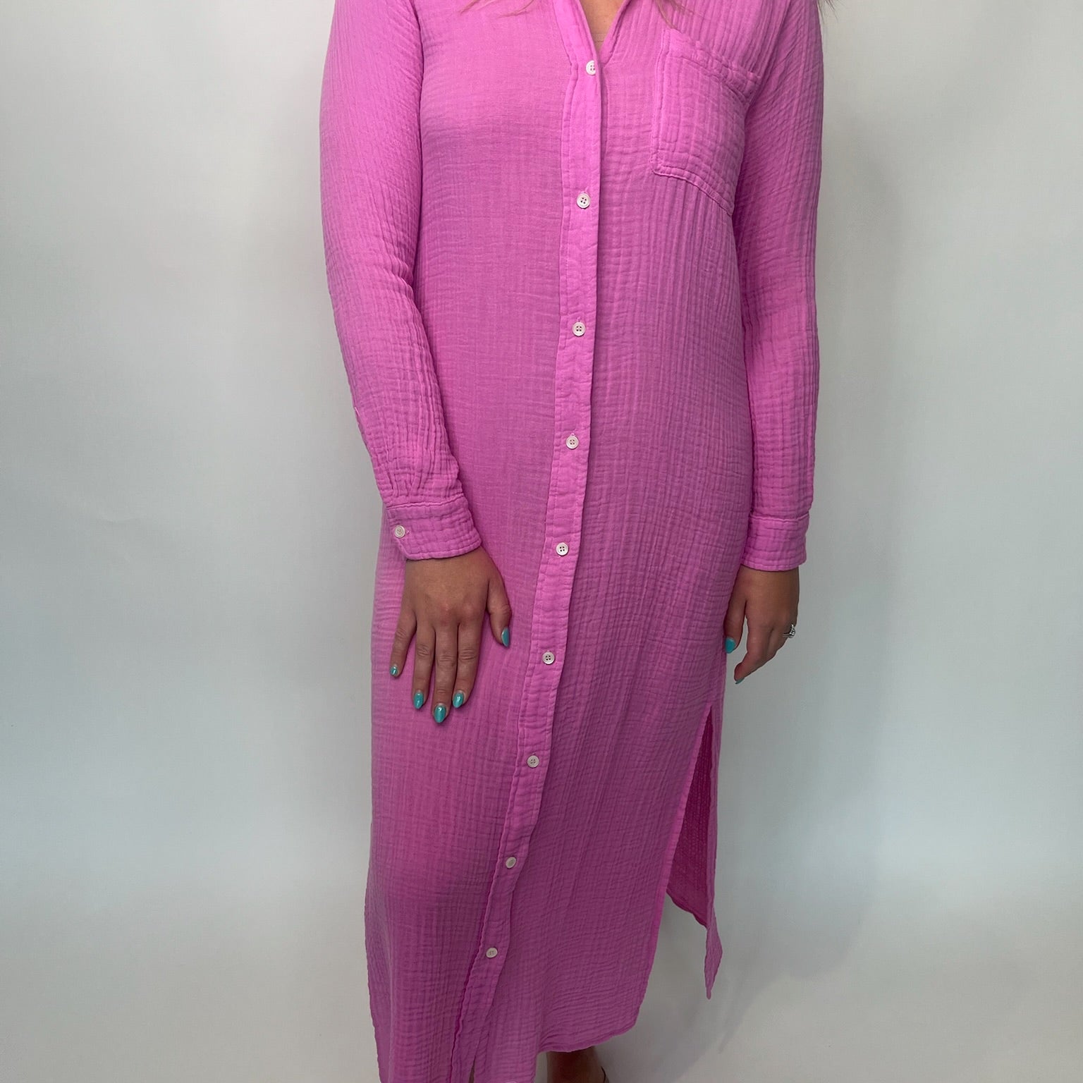 Felicite Boyfriend Maxi Dress | Vagabond Apparel Boutique