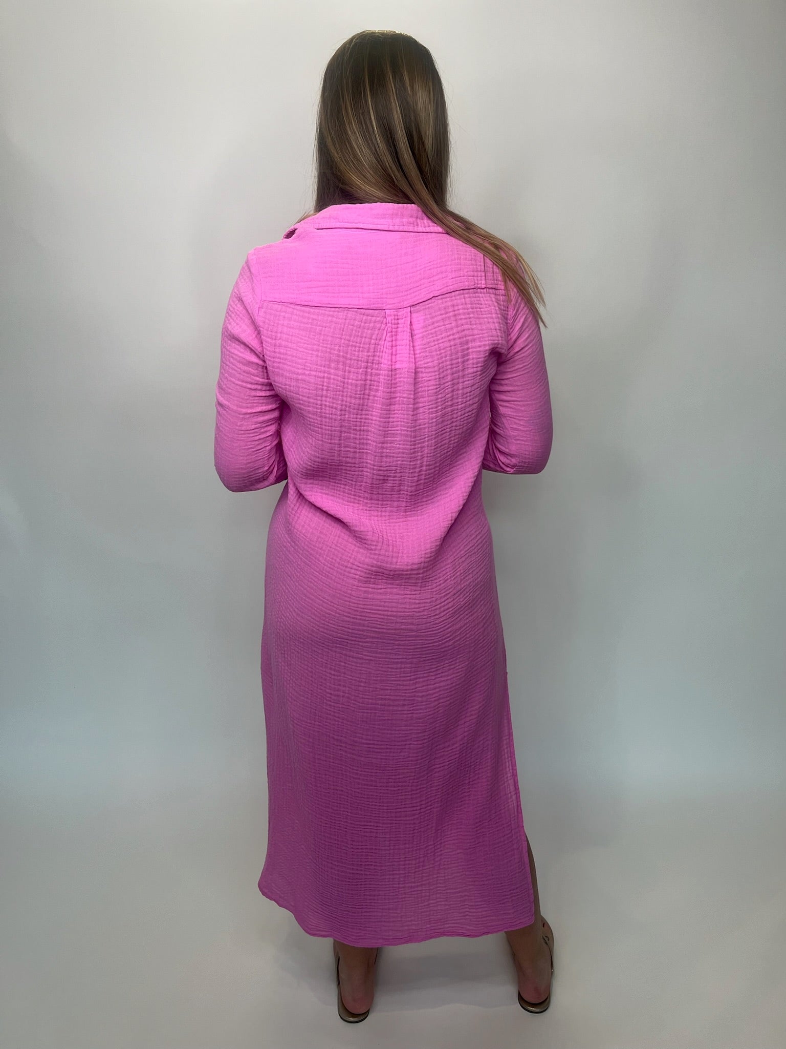 Felicite Boyfriend Maxi Dress | Vagabond Apparel Boutique